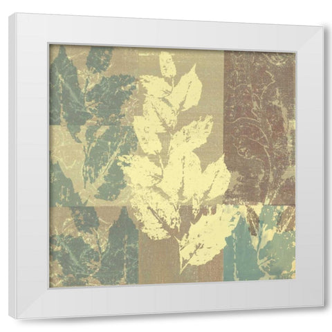 . White Modern Wood Framed Art Print by Haynes, Smith