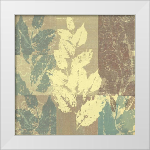 . White Modern Wood Framed Art Print by Haynes, Smith