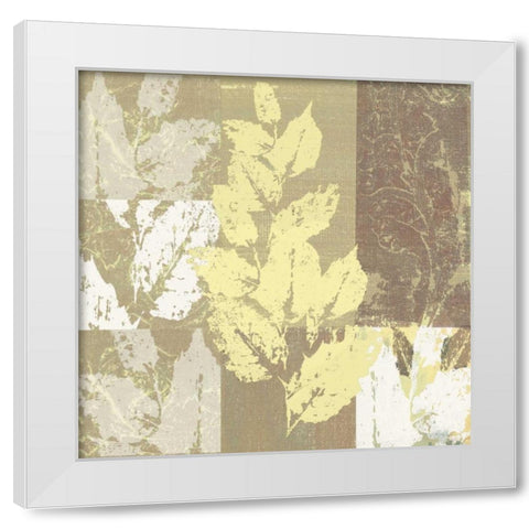 . White Modern Wood Framed Art Print by Haynes, Smith