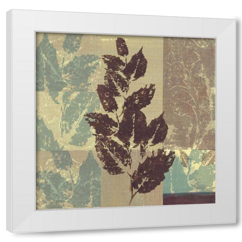 . White Modern Wood Framed Art Print by Haynes, Smith