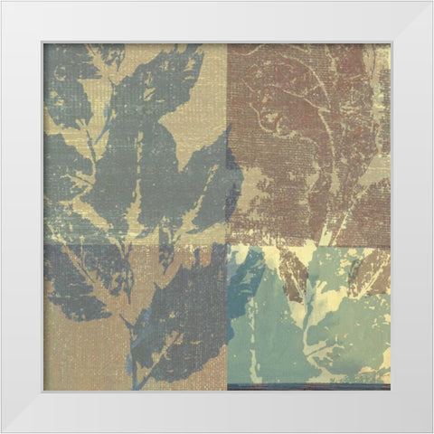. White Modern Wood Framed Art Print by Haynes, Smith