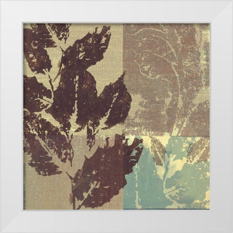 . White Modern Wood Framed Art Print by Haynes, Smith