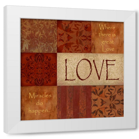 . White Modern Wood Framed Art Print by Haynes, Smith