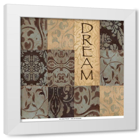 . White Modern Wood Framed Art Print by Haynes, Smith