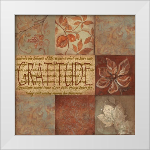 . White Modern Wood Framed Art Print by Haynes, Smith