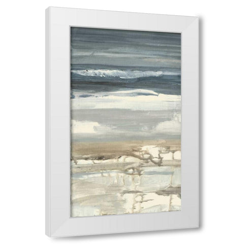 Creamy Memories White Modern Wood Framed Art Print by Haynes, Smith