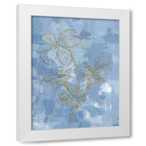 Simple Vintage 2 White Modern Wood Framed Art Print by Haynes, Smith