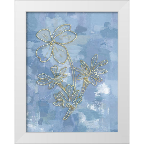 Simple Vintage 2 White Modern Wood Framed Art Print by Haynes, Smith