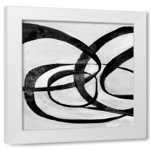 Gossem 22 White Modern Wood Framed Art Print by Haynes, Smith