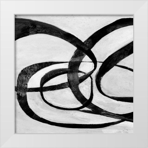 Gossem 22 White Modern Wood Framed Art Print by Haynes, Smith
