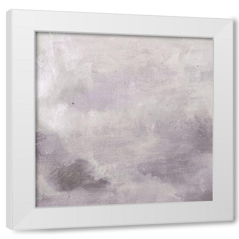 Lavenday Sky A White Modern Wood Framed Art Print by Haynes, Smith