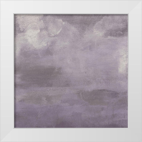 Lavenday Sky B White Modern Wood Framed Art Print by Haynes, Smith