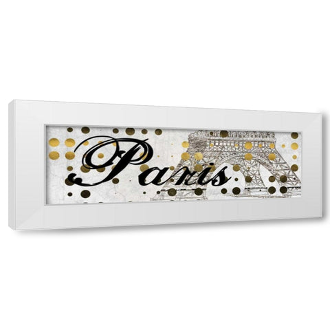 Famous White Modern Wood Framed Art Print by Lewis, Sheldon