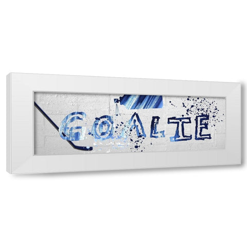 Ice King White Modern Wood Framed Art Print by Lewis, Sheldon