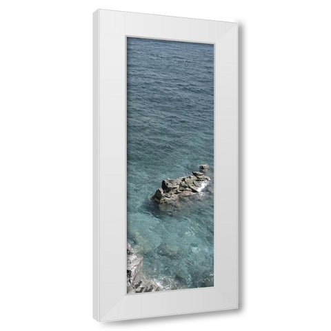 Hidden Paradise 3 White Modern Wood Framed Art Print by Lewis, Sheldon
