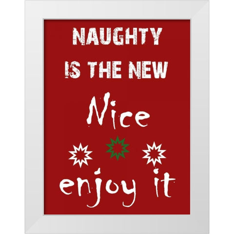 The New Nice White Modern Wood Framed Art Print by Lewis, Sheldon