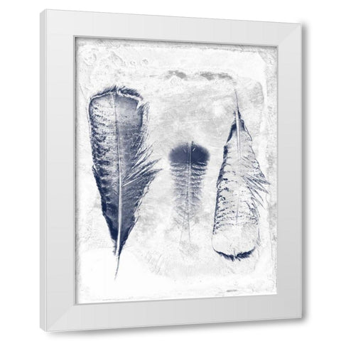 Three Of A Kind White Modern Wood Framed Art Print by Lewis, Sheldon