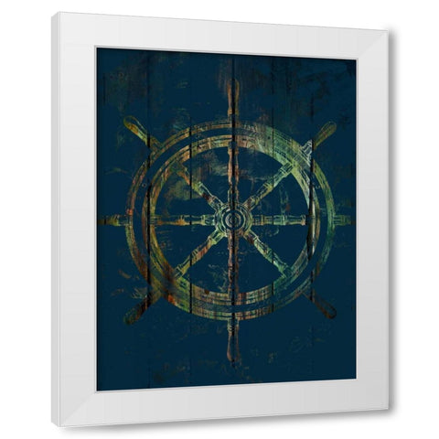Guide Us Captain 1 White Modern Wood Framed Art Print by Lewis, Sheldon