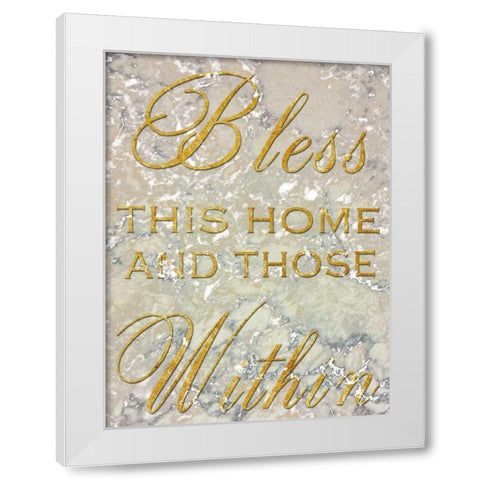 Those Within White Modern Wood Framed Art Print by Lewis, Sheldon