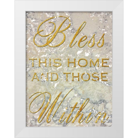 Those Within White Modern Wood Framed Art Print by Lewis, Sheldon