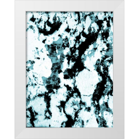 Pure Abstract White Modern Wood Framed Art Print by Lewis, Sheldon