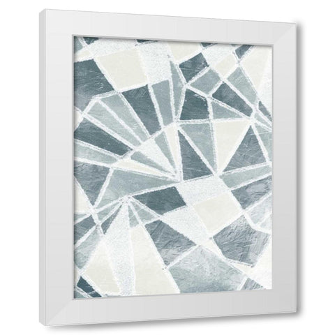 Pure Contemporary White Modern Wood Framed Art Print by Lewis, Sheldon