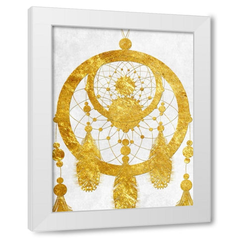 Pearlyphant White Modern Wood Framed Art Print by Lewis, Sheldon