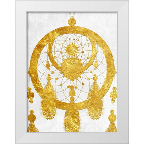 Pearlyphant White Modern Wood Framed Art Print by Lewis, Sheldon
