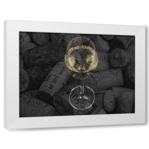 Elegant Transparent 2 White Modern Wood Framed Art Print by Lewis, Sheldon