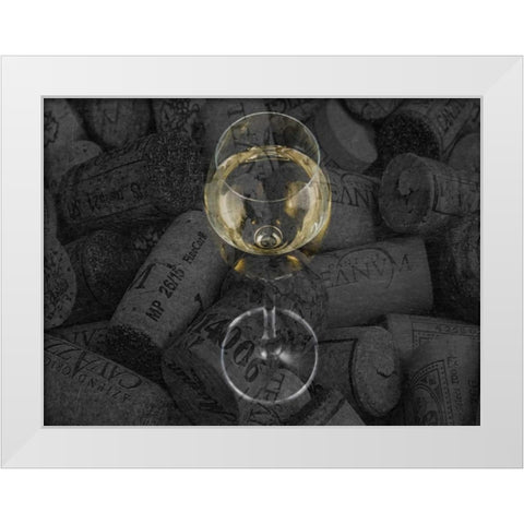 Elegant Transparent 2 White Modern Wood Framed Art Print by Lewis, Sheldon