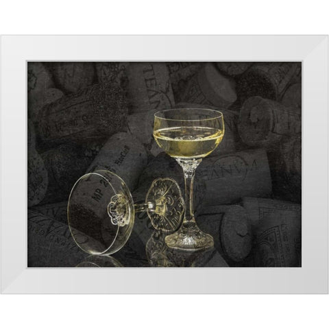 Elegant Transparent 3 White Modern Wood Framed Art Print by Lewis, Sheldon