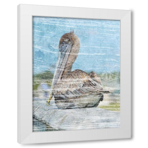 Coastal Pride 3 White Modern Wood Framed Art Print by Lewis, Sheldon