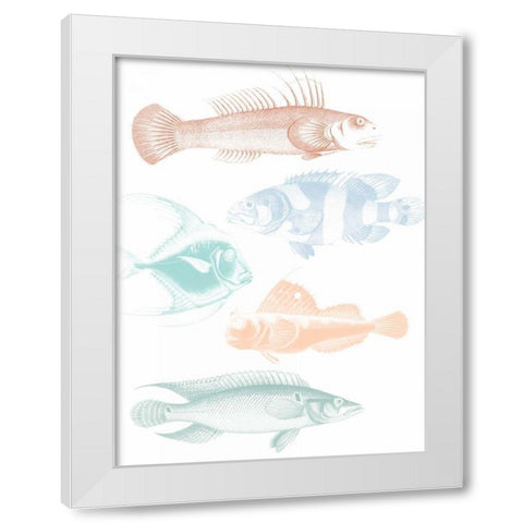 Deep Sea Adventure White Modern Wood Framed Art Print by Lewis, Sheldon