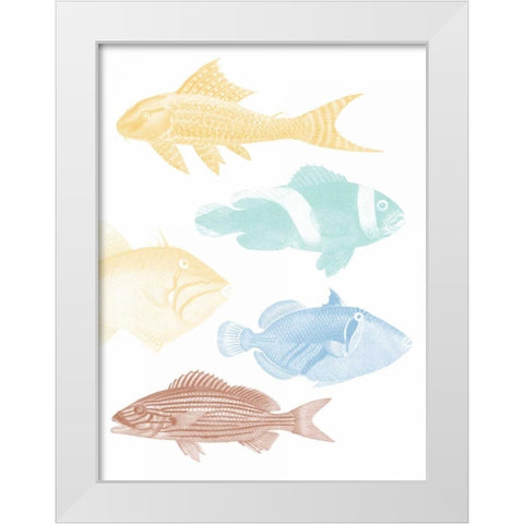 Deep Sea Adventure 2 White Modern Wood Framed Art Print by Lewis, Sheldon
