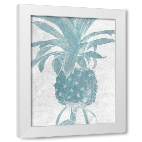 Pine 1 White Modern Wood Framed Art Print by Lewis, Sheldon