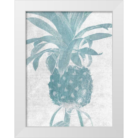 Pine 1 White Modern Wood Framed Art Print by Lewis, Sheldon