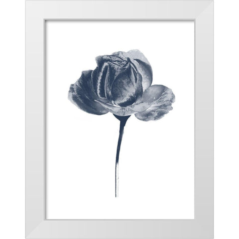 Rosita 1 White Modern Wood Framed Art Print by Lewis, Sheldon