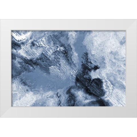 Pacific Sky White Modern Wood Framed Art Print by Lewis, Sheldon