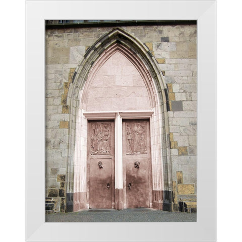 Toned White Modern Wood Framed Art Print by Lewis, Sheldon