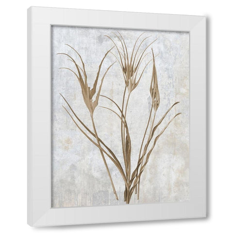 Earth Balance 1 White Modern Wood Framed Art Print by Lewis, Sheldon