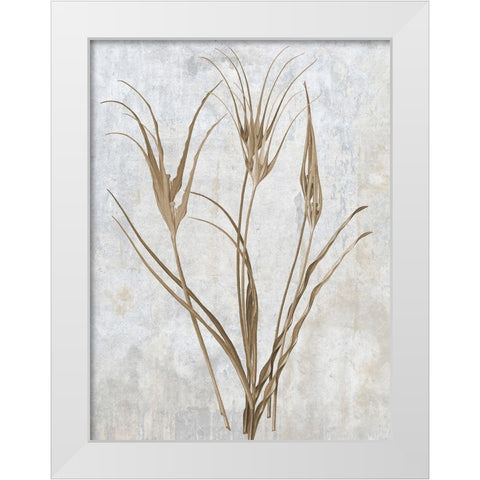 Earth Balance 1 White Modern Wood Framed Art Print by Lewis, Sheldon