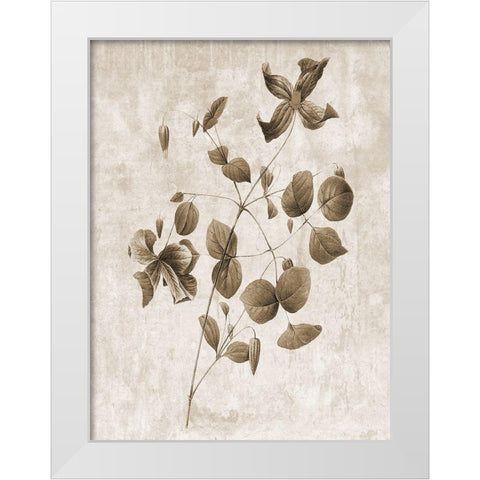 Earth Balance 8 White Modern Wood Framed Art Print by Lewis, Sheldon