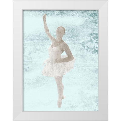 Champion 2 White Modern Wood Framed Art Print by Lewis, Sheldon