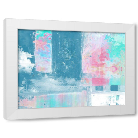 Anticosa 1 White Modern Wood Framed Art Print by Lewis, Sheldon