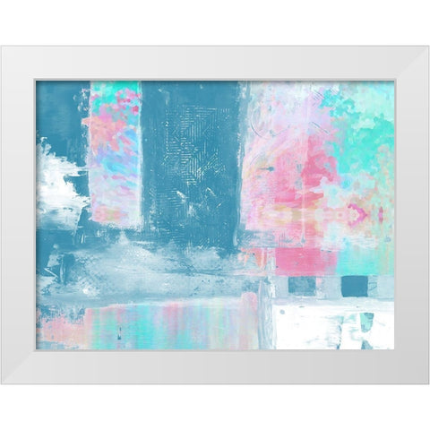 Anticosa 1 White Modern Wood Framed Art Print by Lewis, Sheldon