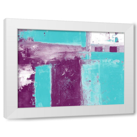Anticosa 2 White Modern Wood Framed Art Print by Lewis, Sheldon