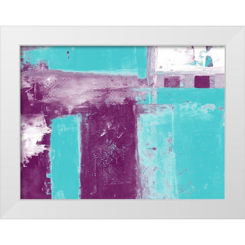 Anticosa 2 White Modern Wood Framed Art Print by Lewis, Sheldon