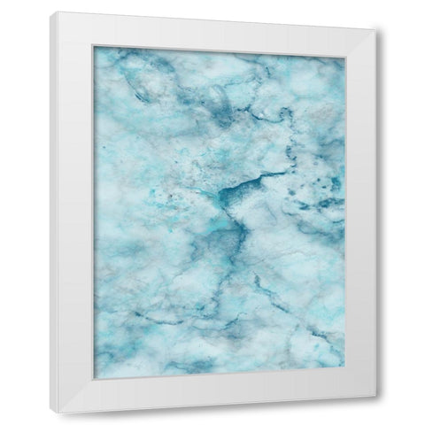 Smoking Marble 2 White Modern Wood Framed Art Print by Lewis, Sheldon