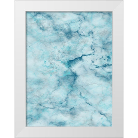 Smoking Marble 2 White Modern Wood Framed Art Print by Lewis, Sheldon