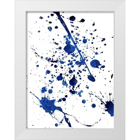 Maribeau Theory 2 White Modern Wood Framed Art Print by Lewis, Sheldon